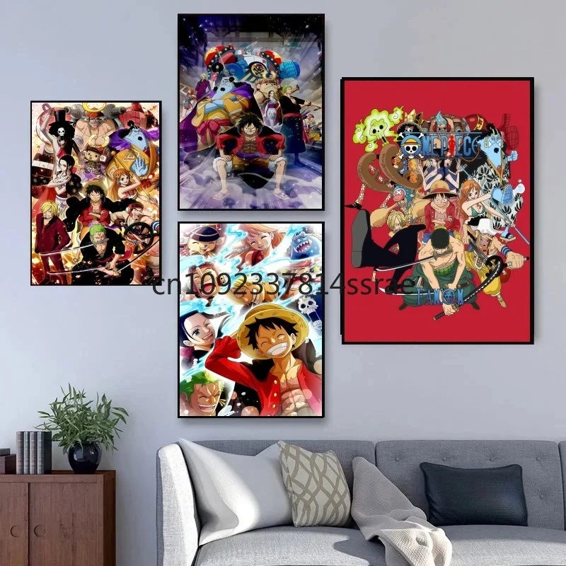 Japan Retro Anime Surrounding One Piece Luffy Art Canvas Painting Posters Print Mural Home Wall Aesthetic Room Decor Kids Gifts
Japan Retro Anime Surrounding One Piece Luffy Art Canvas Painting Posters Print Mural Home Wall Aesthetic Room Decor Kids Gifts