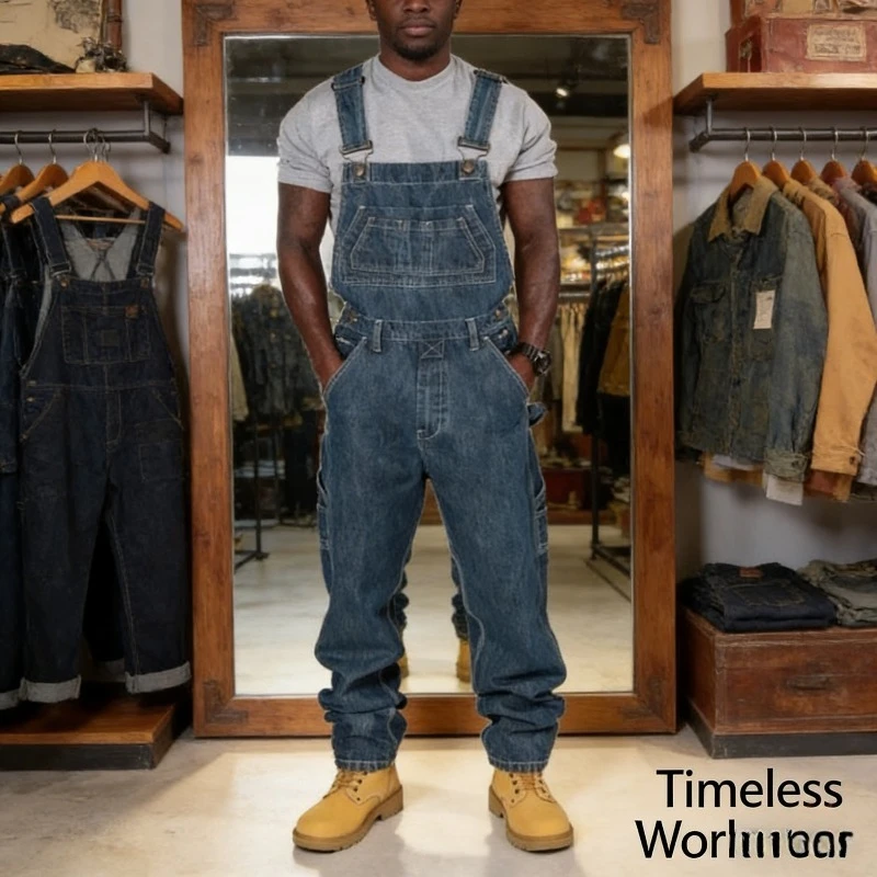 Ripped Distressed Denim Overalls Long Pants for Men Casual Comfortable Street Style Jeans
Ripped Distressed Denim Overalls Long Pants for Men Casual Comfortable Street Style Jeans