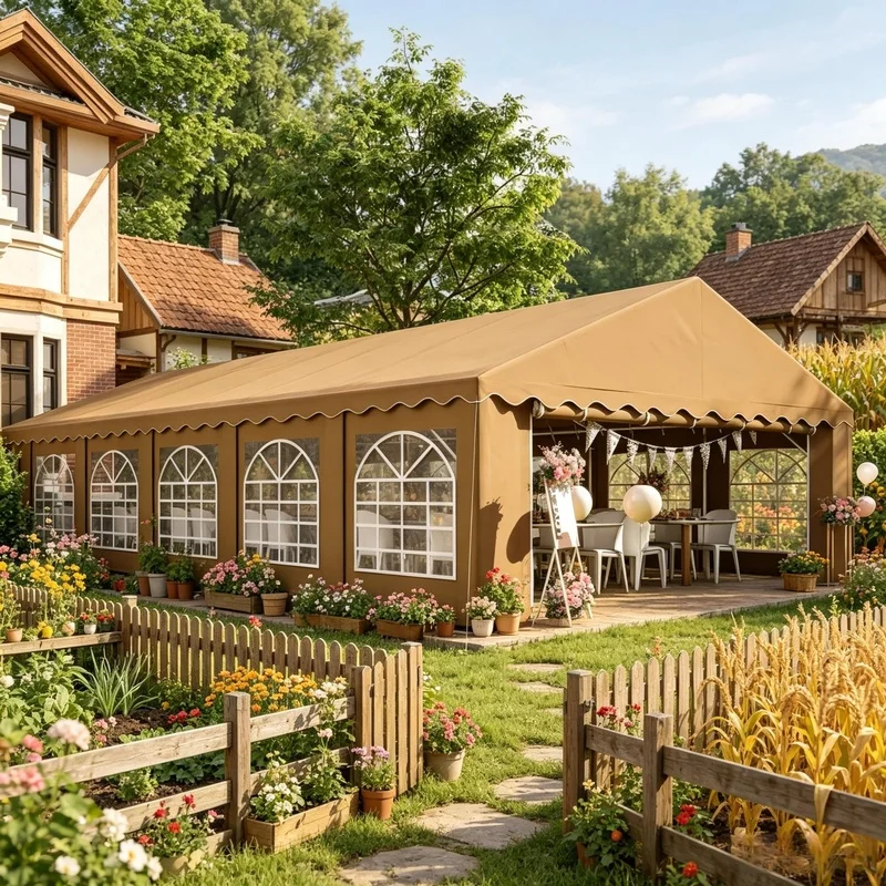 Spacious Outdoor Wedding & Party Canopy Tent
Spacious Outdoor Wedding & Party Canopy Tent