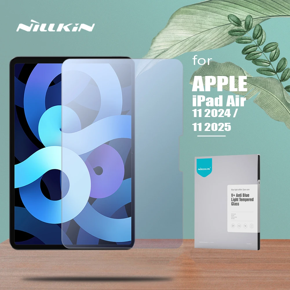 for Apple iPad Air 11 2024 Nillkin Glass V+ Ultra-Thin Anti Blue Light Tempered Glass Screen Protector For iPad Air 11 2025
for Apple iPad Air 11 2024 Nillkin Glass V+ Ultra-Thin Anti Blue Light Tempered Glass Screen Protector For iPad Air 11 2025
