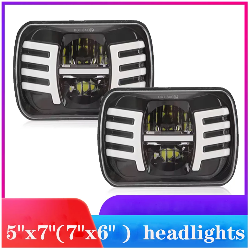 Headlight Finde 5x7/6x7 LED DRL Brightest for Toyota Pickup Projector Truck Hi-Lo Beam Halo 30000LM 400W Car Accessories
Headlight Finde 5x7/6x7 LED DRL Brightest for Toyota Pickup Projector Truck Hi-Lo Beam Halo 30000LM 400W Car Accessories