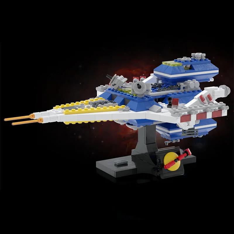 735PCS Space Series Galactic Spearhead Starship Model Classic Space Theme MOC DIY Education Building Blocks Birthday Toys Gift
735PCS Space Series Galactic Spearhead Starship Model Classic Space Theme MOC DIY Education Building Blocks Birthday Toys Gift