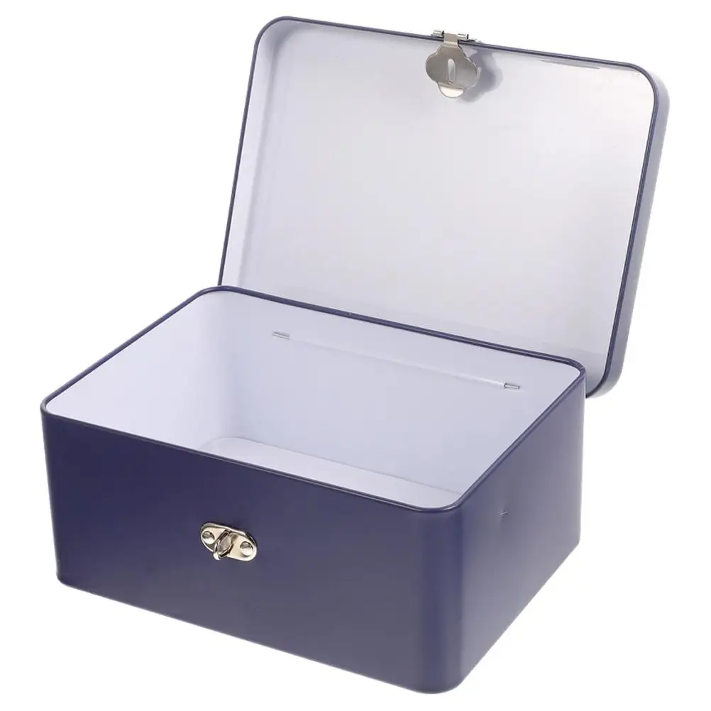 Storage Desk Organizer Box Container Desktop Organizer Large Capacity Lightweight Travel Jewelry Box Metal Lock Key
Storage Desk Organizer Box Container Desktop Organizer Large Capacity Lightweight Travel Jewelry Box Metal Lock Key