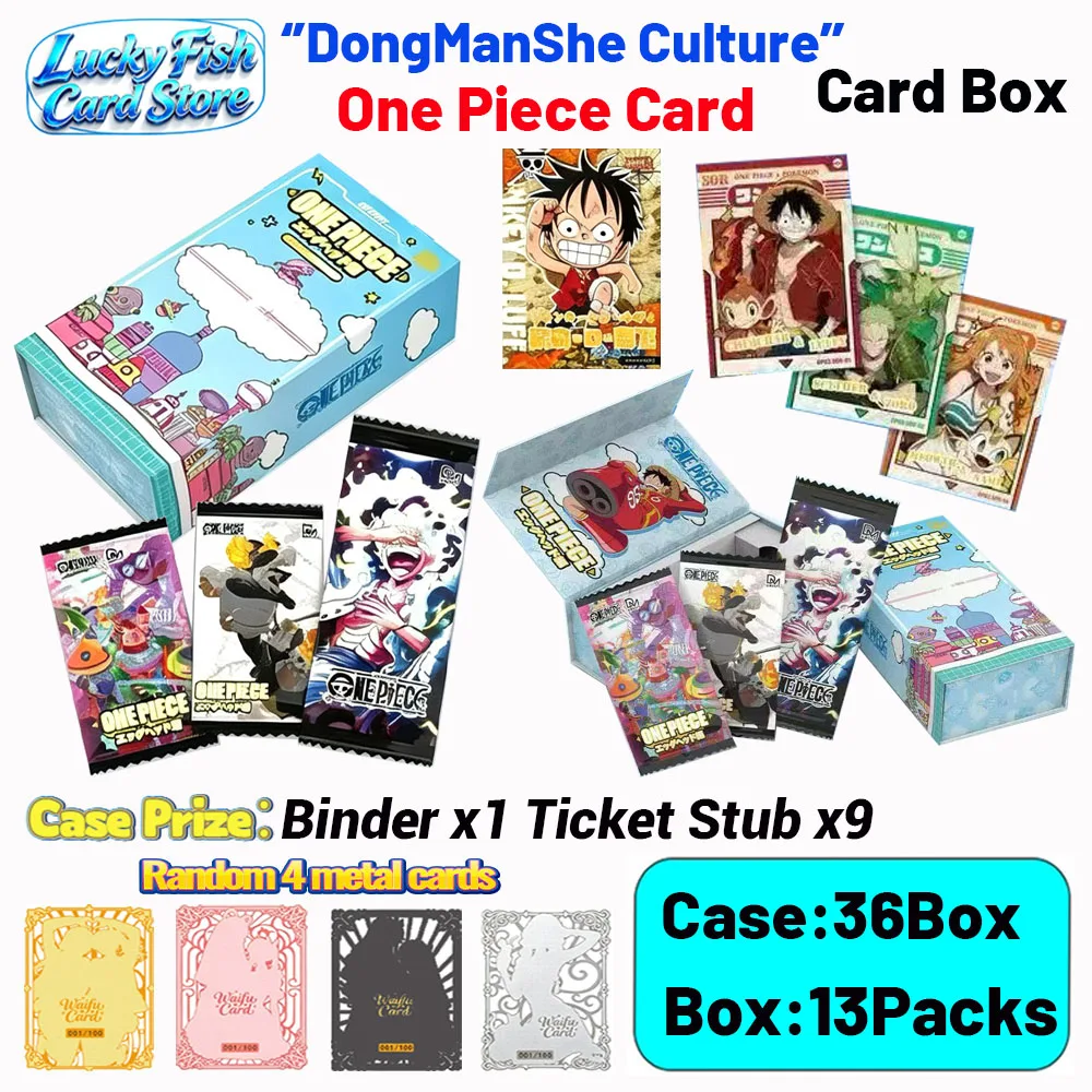 Wholesale Special Offer DongManShe Wave 3 Creative Studio One Piece Cards Anime Collectibles Character Fan Gifts
Wholesale Special Offer DongManShe Wave 3 Creative Studio One Piece Cards Anime Collectibles Character Fan Gifts