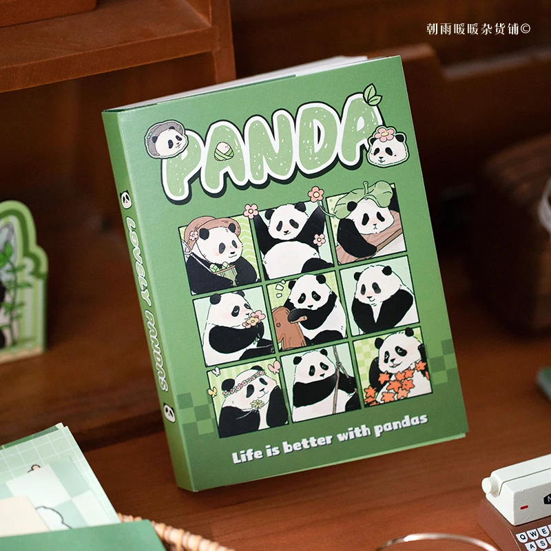 Morning Rain Cute Panda High-Quality Notebook Gift Box Set Chinese Style A6 Notebook Creative Gift
Morning Rain Cute Panda High-Quality Notebook Gift Box Set Chinese Style A6 Notebook Creative Gift