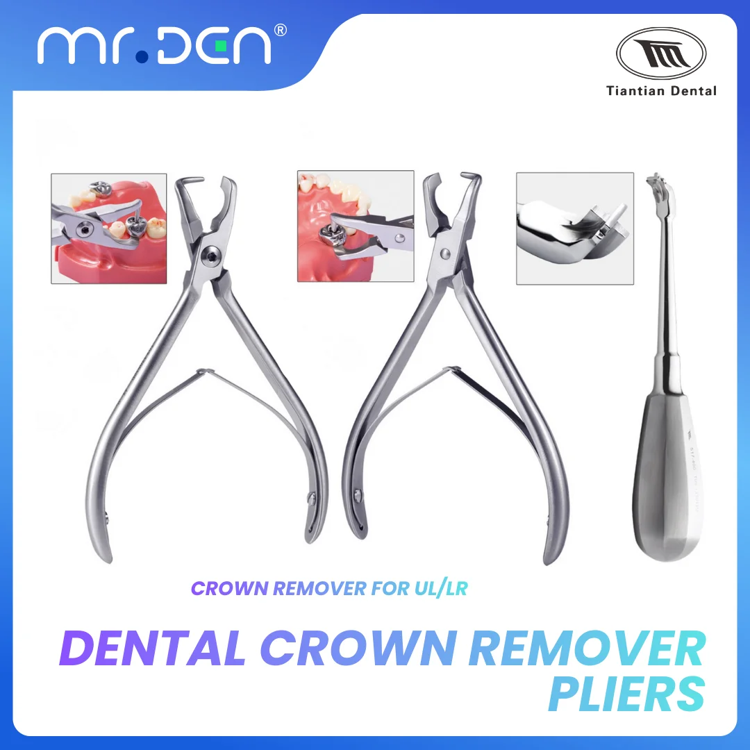TAINTIAN Dental Crown Remover Pliers Professional Oral Crown Breaker Rod Pliers For Dental Clinic
TAINTIAN Dental Crown Remover Pliers Professional Oral Crown Breaker Rod Pliers For Dental Clinic