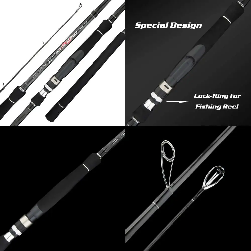 Полосатая удочка для серфинга на окуня — легкая спиннинговая удочка для полосатого окуня, различная длина (9 футов, 9,5 футов, 10,5 футов, 11 футов, 12 футов)
Полосатая удочка для серфинга на окуня — легкая спиннинговая удочка для полосатого окуня, различная длина (9 футов, 9,5 футов, 10,5 футов, 11 футов, 12 футов)