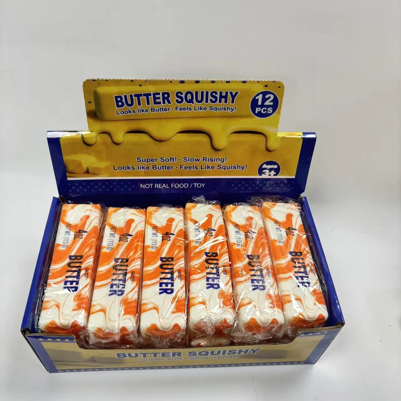 New Butter Sticks Cheese Cubes Bread Butter Squeeze Toys Slow Rebound Simulated Food Stress Relief Toys Soft Squishy Stretchy
New Butter Sticks Cheese Cubes Bread Butter Squeeze Toys Slow Rebound Simulated Food Stress Relief Toys Soft Squishy Stretchy