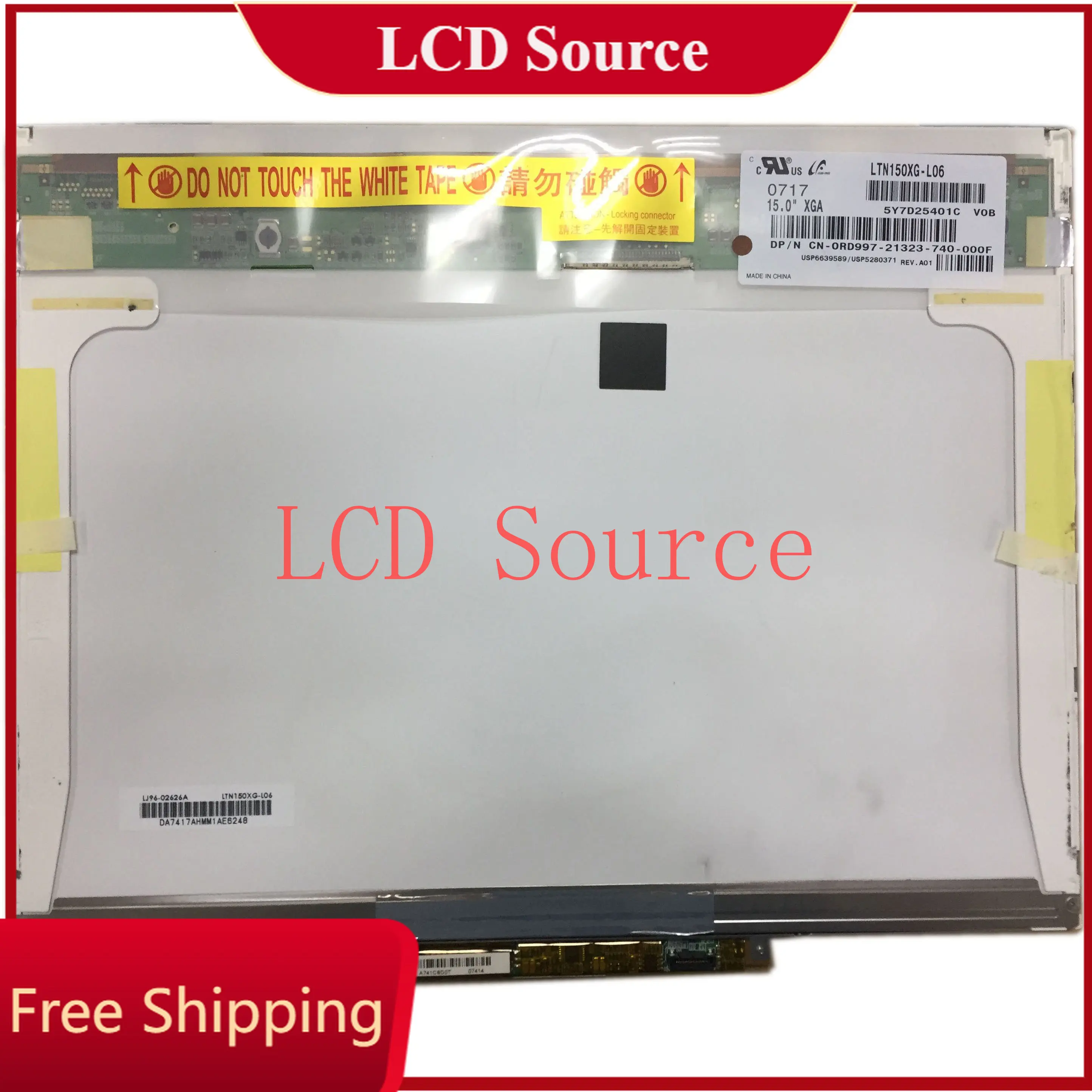 LTN150XG-L06 fit B150XG02 LP150X09 LP150X08 LP150X05 B150XG01 15.0" XGA 30 PIN
LTN150XG-L06 fit B150XG02 LP150X09 LP150X08 LP150X05 B150XG01 15.0" XGA 30 PIN