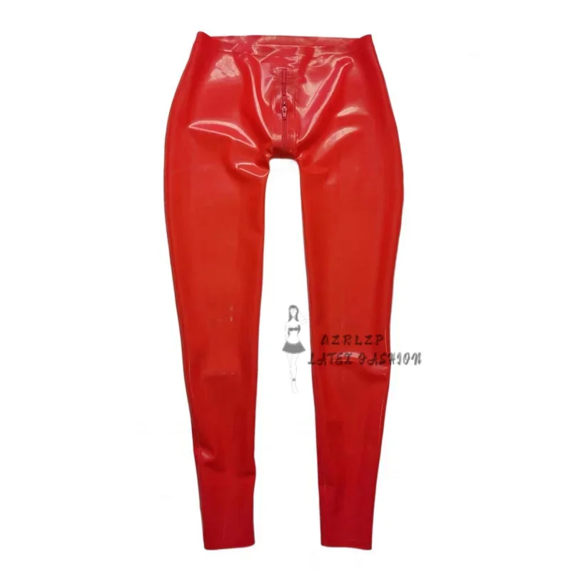 Latex Pants Woman'S Trousers Sexy Unisex Leggings Tights Tight With Crotch Zipper
Latex Pants Woman'S Trousers Sexy Unisex Leggings Tights Tight With Crotch Zipper