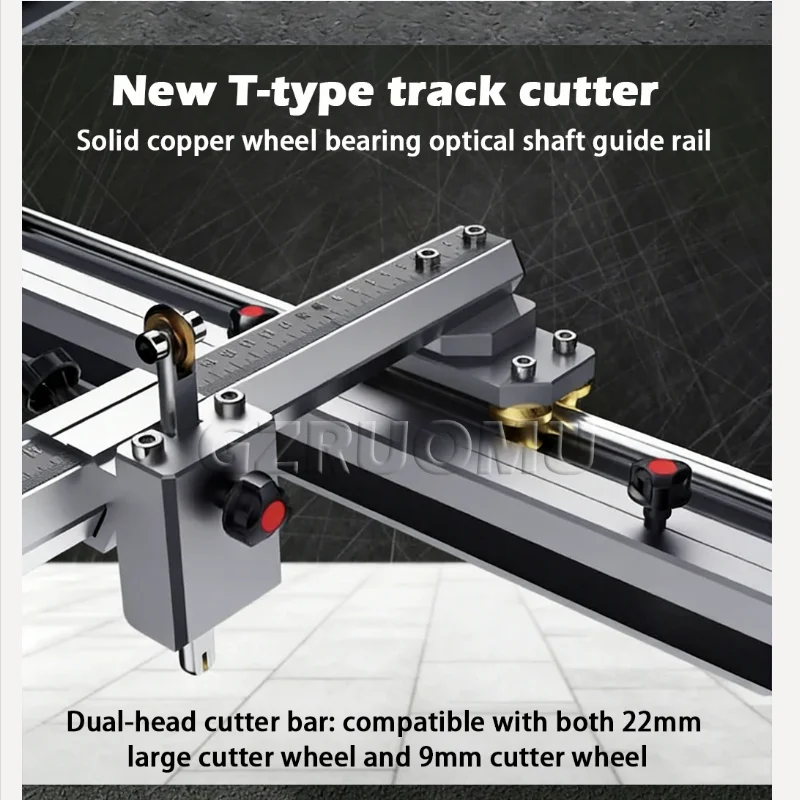 New Rock Slab Ceramic Tile Glass Floor Tile Industrial-grade Large Slab T-shaped Track Push Knife 1.7/2.1m Manual Cutting Machin
New Rock Slab Ceramic Tile Glass Floor Tile Industrial-grade Large Slab T-shaped Track Push Knife 1.7/2.1m Manual Cutting Machin