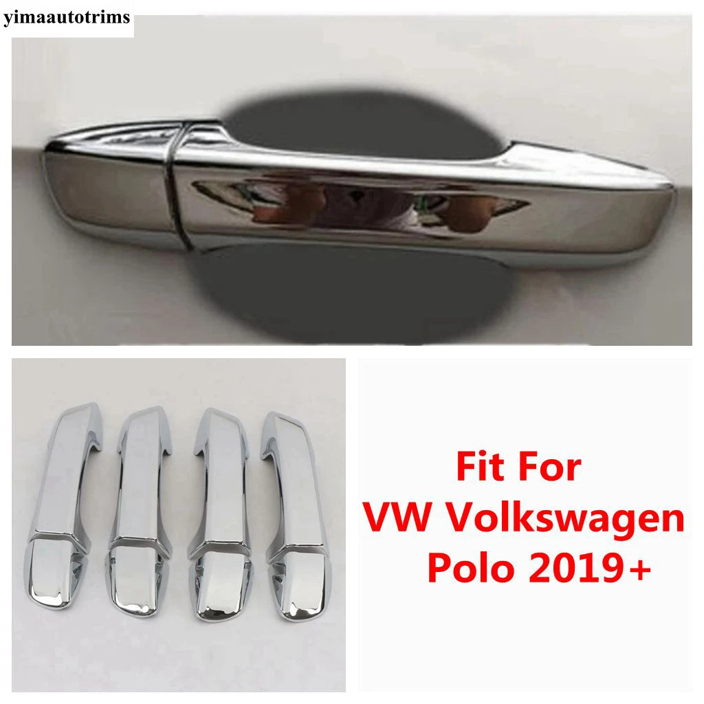 Car Door Handle Protection Decorative Sequins Cover Trim For VW Volkswagen Polo 2019 - 2023 ABS Chrome Accessories Exterior Kit
Car Door Handle Protection Decorative Sequins Cover Trim For VW Volkswagen Polo 2019 - 2023 ABS Chrome Accessories Exterior Kit