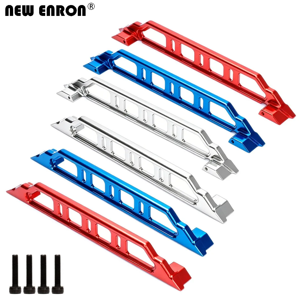 Aluminum Chassis Nerf Bars Side Trail Bar Replaces stock TRA Plastic 10922 for RC Traxxas 1/6 Funco Pro Scale Sand Car
Aluminum Chassis Nerf Bars Side Trail Bar Replaces stock TRA Plastic 10922 for RC Traxxas 1/6 Funco Pro Scale Sand Car