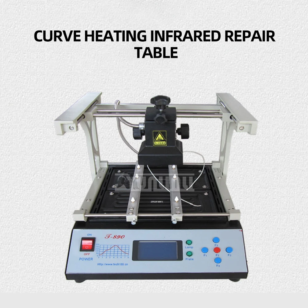 Intelligent Infrared Rework Station T-890 Irda Bga Reflow Station Double Digital Welder Soldering Welder Smt Smd Solder Station
Intelligent Infrared Rework Station T-890 Irda Bga Reflow Station Double Digital Welder Soldering Welder Smt Smd Solder Station