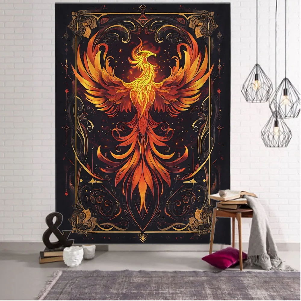 Animal art tapestry wall hanging psychedelic flying horse phoenix bohemian Hippie dormitory bedroom home wall art decoration
Animal art tapestry wall hanging psychedelic flying horse phoenix bohemian Hippie dormitory bedroom home wall art decoration