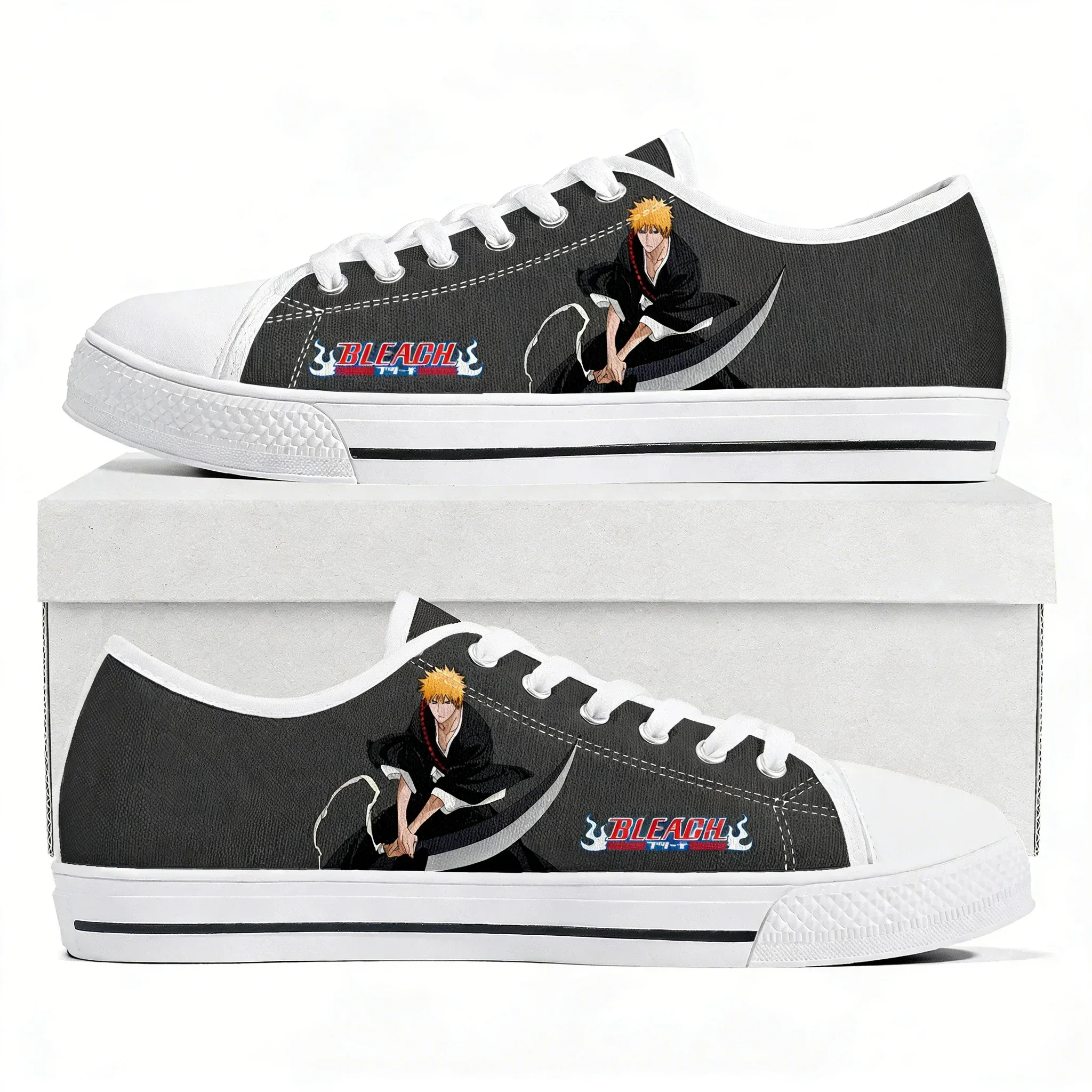 Bleach Kurosaki Ichigo Low Top Sneakers High Quality Mens Womens Teenager Canvas Sneaker Couple Casual Shoes Custom White Shoe
Bleach Kurosaki Ichigo Low Top Sneakers High Quality Mens Womens Teenager Canvas Sneaker Couple Casual Shoes Custom White Shoe