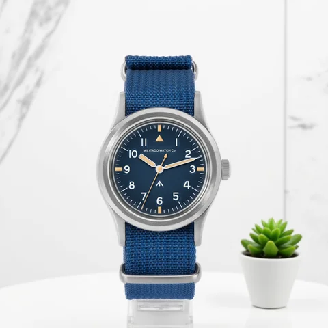 Militado ML14 36mm Watch VH31 Sweep Second Quartz Movement Watch Sapphire Crystal Super Luminous BGW9 C3 100m Waterproof Watches