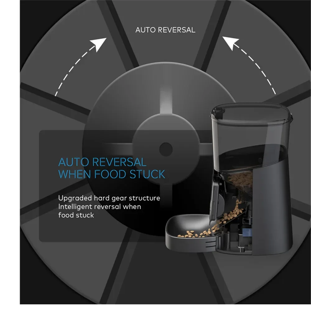 Smart pet feeder 6L new Pet Automatic slow Feeder Voice Recording Timing Pet Food Dispenser
Smart pet feeder 6L new Pet Automatic slow Feeder Voice Recording Timing Pet Food Dispenser