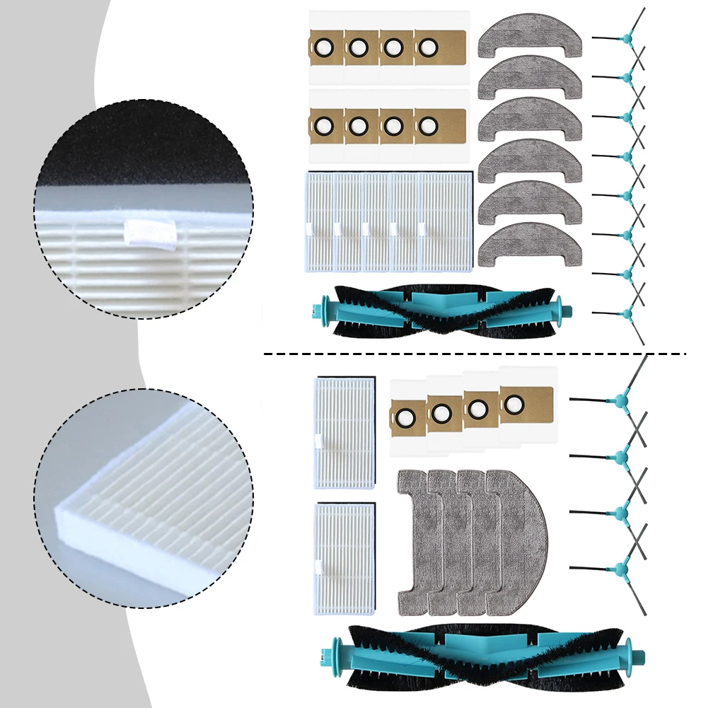 1 Pcs Robot Vacuum Cleaner Parts Kit With Main Brush Filter Mop Wipe Dust Bag For Midea VCR S6 Plus Replacement Accessories
1 Pcs Robot Vacuum Cleaner Parts Kit With Main Brush Filter Mop Wipe Dust Bag For Midea VCR S6 Plus Replacement Accessories