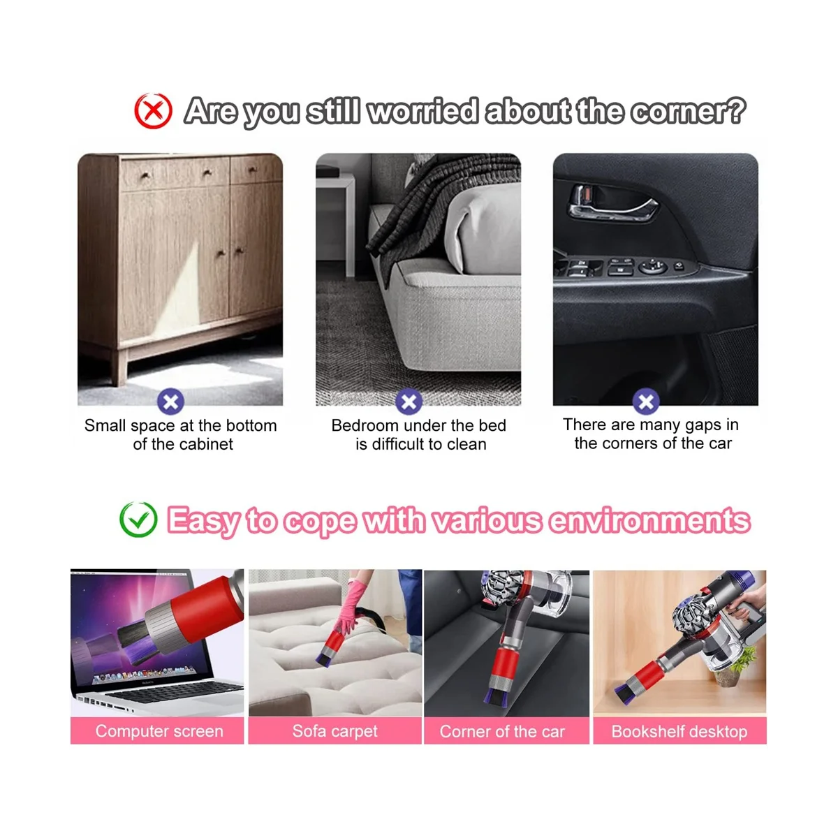 Residue-Free Dust Brush, Vacuum Cleaner Accessory Set, Dust Brush for V7/V8/V10/V11/V12/V15 Accessories
Residue-Free Dust Brush, Vacuum Cleaner Accessory Set, Dust Brush for V7/V8/V10/V11/V12/V15 Accessories
