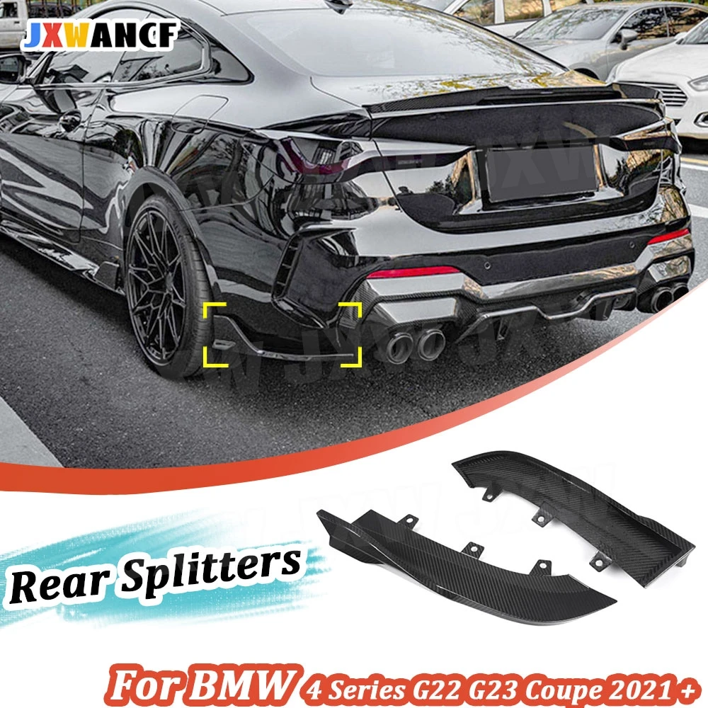 JXWANCF For BMW 4 Series G22 G23 Coupe 2021 + Dry Carbon Fiber Rear Bumpers Side Splitters Canards FRP
JXWANCF For BMW 4 Series G22 G23 Coupe 2021 + Dry Carbon Fiber Rear Bumpers Side Splitters Canards FRP