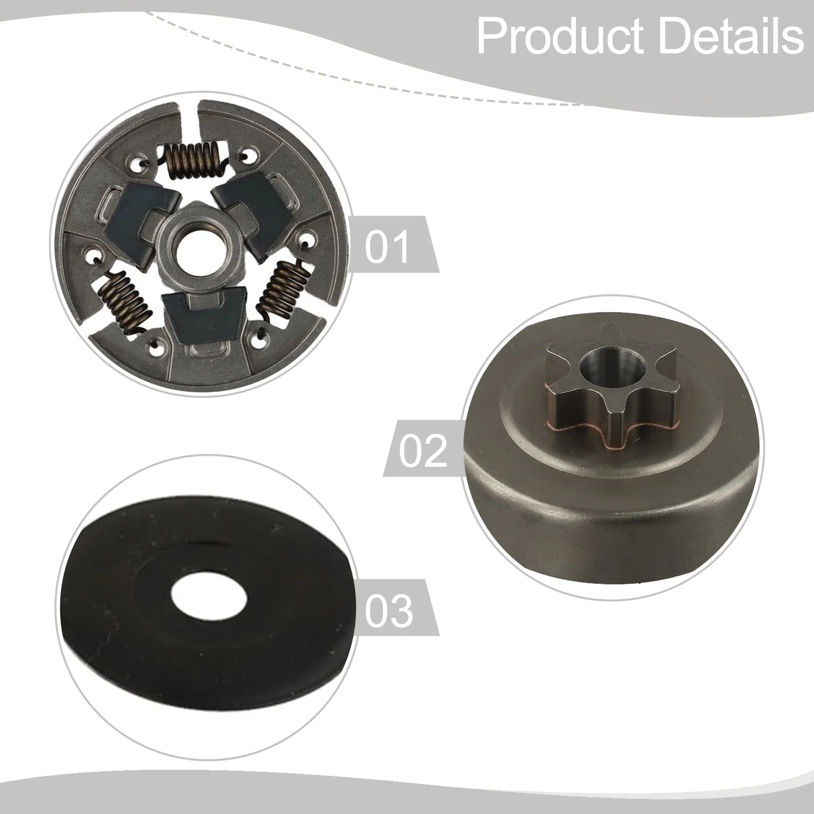 Clutch Drum Replacement Chainsaw Replacement Parts High Performance Gear Chainsaw Clutch Cover Replacement Chainsaw Accessories
Clutch Drum Replacement Chainsaw Replacement Parts High Performance Gear Chainsaw Clutch Cover Replacement Chainsaw Accessories