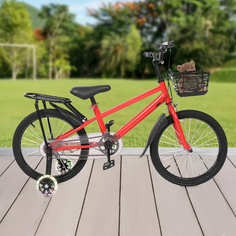 Kids Bike for Ages 2-12 Years Old Boys Girls 18 Inch BMX Style Bikes with Training Wheels Children Bicycle for Kids and Toddlers
Kids Bike for Ages 2-12 Years Old Boys Girls 18 Inch BMX Style Bikes with Training Wheels Children Bicycle for Kids and Toddlers