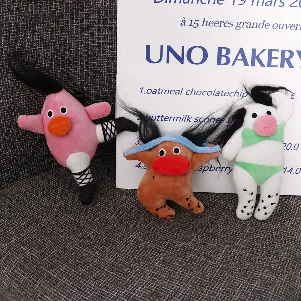 Bag Hanging PP Cotton Sausage Mouth Keychain Stuffed Fluffy Big Eyes Fabric Key Chain Novelty Ins Ugly Pendant Couple
Bag Hanging PP Cotton Sausage Mouth Keychain Stuffed Fluffy Big Eyes Fabric Key Chain Novelty Ins Ugly Pendant Couple