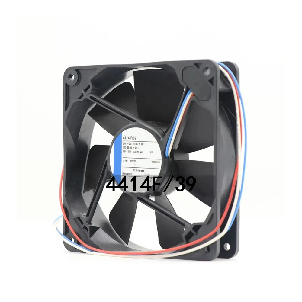 High-Airflow Industrial radiator Fan 4414F/39 24V 5.8W 120*120*25mm Cabinet Cooling Fan
High-Airflow Industrial radiator Fan 4414F/39 24V 5.8W 120*120*25mm Cabinet Cooling Fan