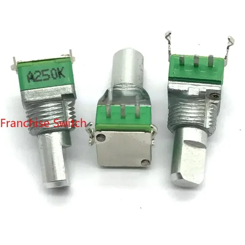 10PCS A9 PRECISION ELECTRICAL APPLIANCE SINGLE HORIZONTAL A250K 15MM HALF SHAFT
10PCS A9 PRECISION ELECTRICAL APPLIANCE SINGLE HORIZONTAL A250K 15MM HALF SHAFT