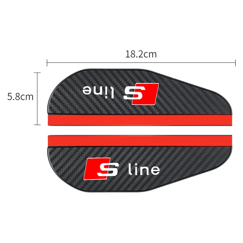 Carbon Fiber Car Rearview Mirror Rain Eyebrow Accessories for Audi Sline A3 A4 A5 A6 A7 A8 B8 B9 B6 C6 Q2 Q3 Q5 Q7 Q8 TT S3 S4
Carbon Fiber Car Rearview Mirror Rain Eyebrow Accessories for Audi Sline A3 A4 A5 A6 A7 A8 B8 B9 B6 C6 Q2 Q3 Q5 Q7 Q8 TT S3 S4