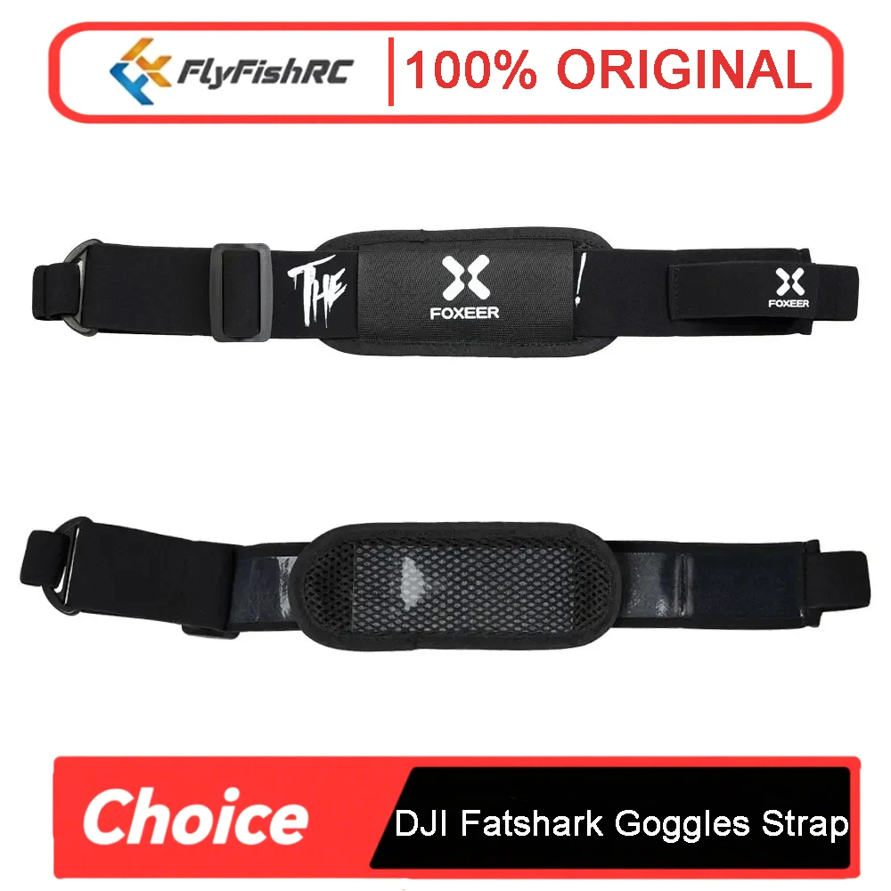 Foxeer FPV Goggles Antiskid Ventilated Headband Headstrap for DJI Goggles Fatshark Skyzone FPV Freestyle DIY Parts
Foxeer FPV Goggles Antiskid Ventilated Headband Headstrap for DJI Goggles Fatshark Skyzone FPV Freestyle DIY Parts