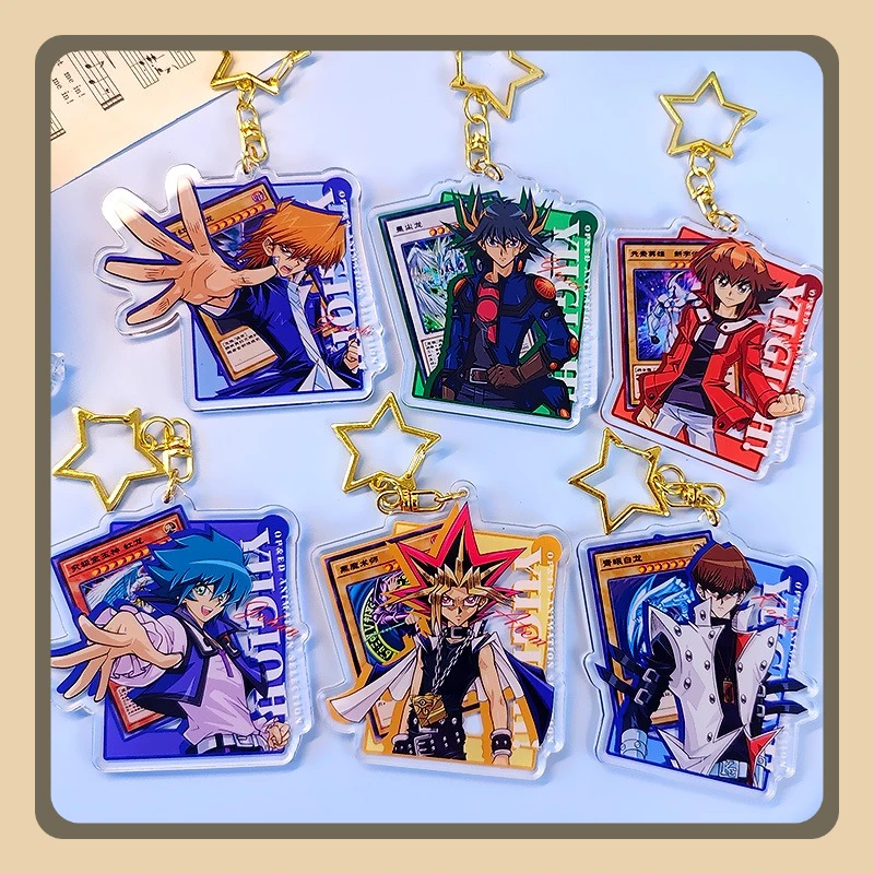 Yu-Gi-Oh Anime Duel Pharaoh Keychain Set Kaiba Yusei Joey Fan Art Metal Charm for Bag Tag Handmade Cartoon Children's Toys Gift
Yu-Gi-Oh Anime Duel Pharaoh Keychain Set Kaiba Yusei Joey Fan Art Metal Charm for Bag Tag Handmade Cartoon Children's Toys Gift