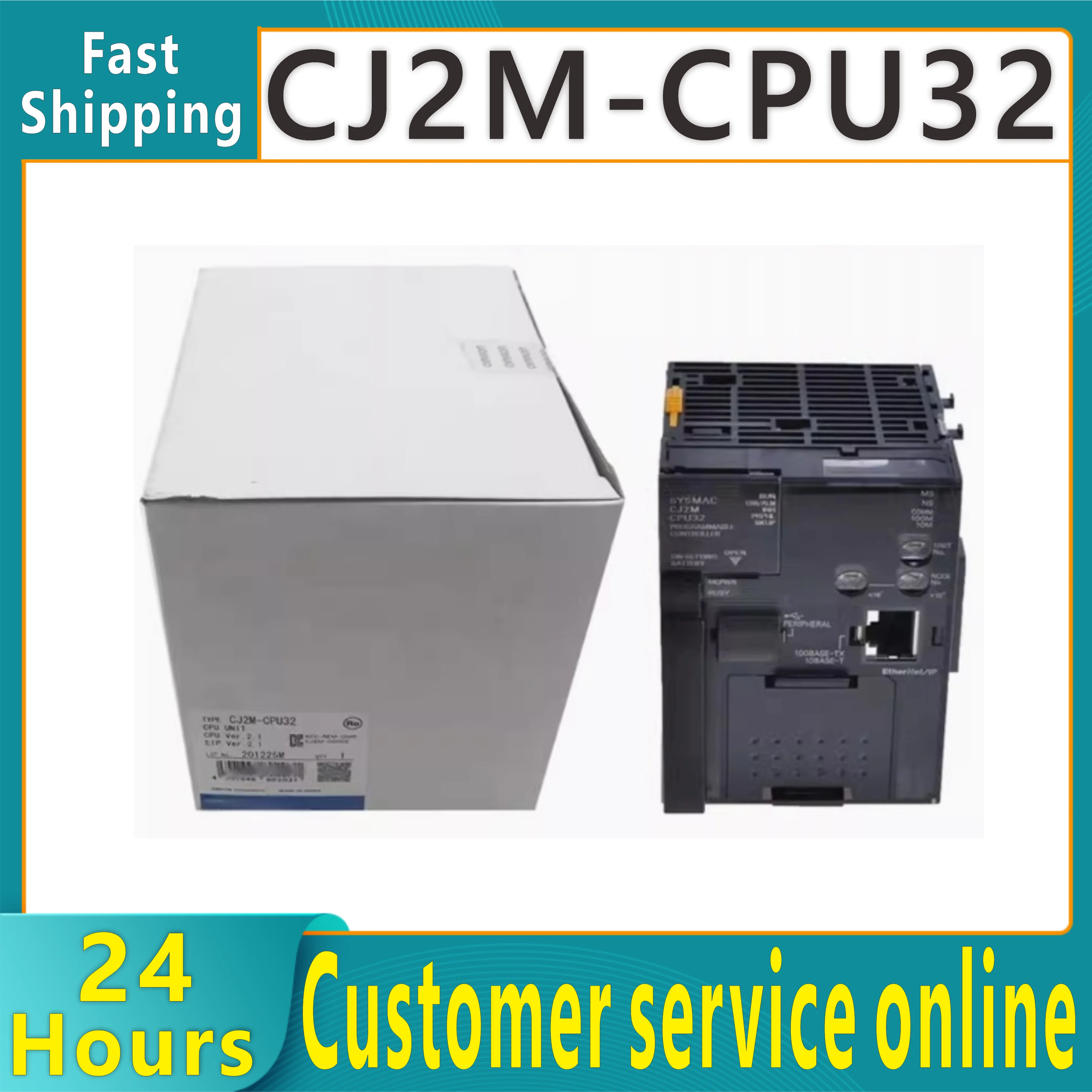 Brand new original module CJ2M-CPU32
Brand new original module CJ2M-CPU32