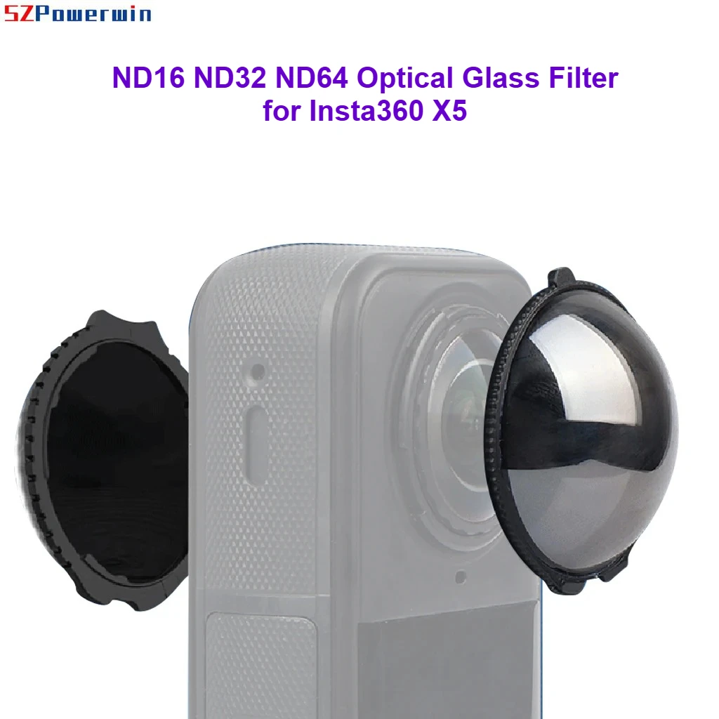 Оптические стеклянные фильтры SZPowerwin ND16, ND32, ND64 для Insta360 X5: Нейтральные ND-фильтры для экшн-камер
Оптические стеклянные фильтры SZPowerwin ND16, ND32, ND64 для Insta360 X5: Нейтральные ND-фильтры для экшн-камер