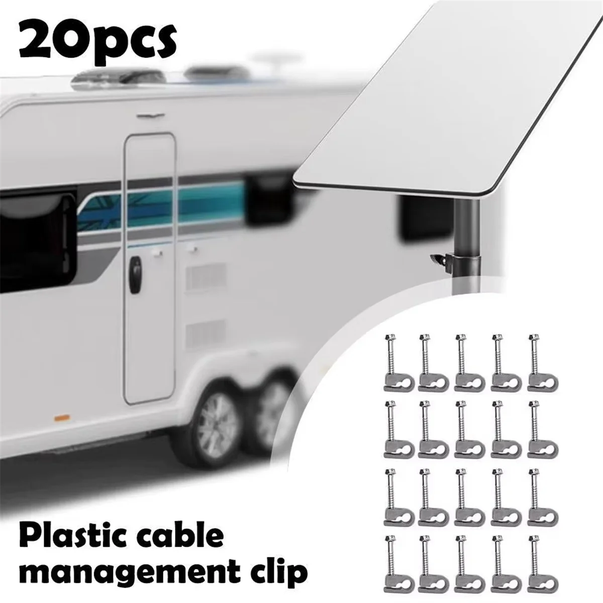 NEW!! 20pcs Screws and Wire Clamps for Starlink Mini Cable Management Clips Power Cables Organizer Wiring Management Clip
NEW!! 20pcs Screws and Wire Clamps for Starlink Mini Cable Management Clips Power Cables Organizer Wiring Management Clip