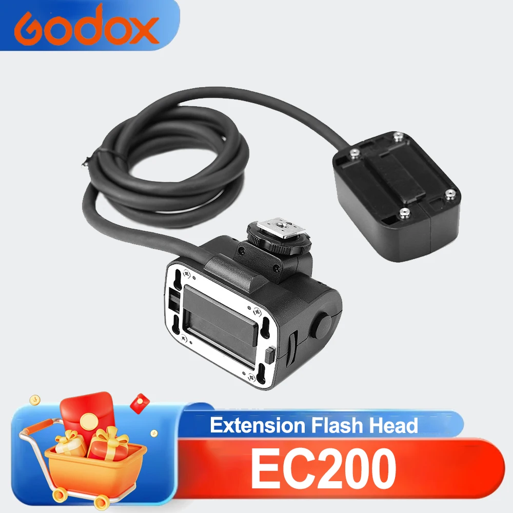 Вспышка Godox EC200 с выносной головкой и горячим креплением для Godox AD200 AD200PRO II
Вспышка Godox EC200 с выносной головкой и горячим креплением для Godox AD200 AD200PRO II