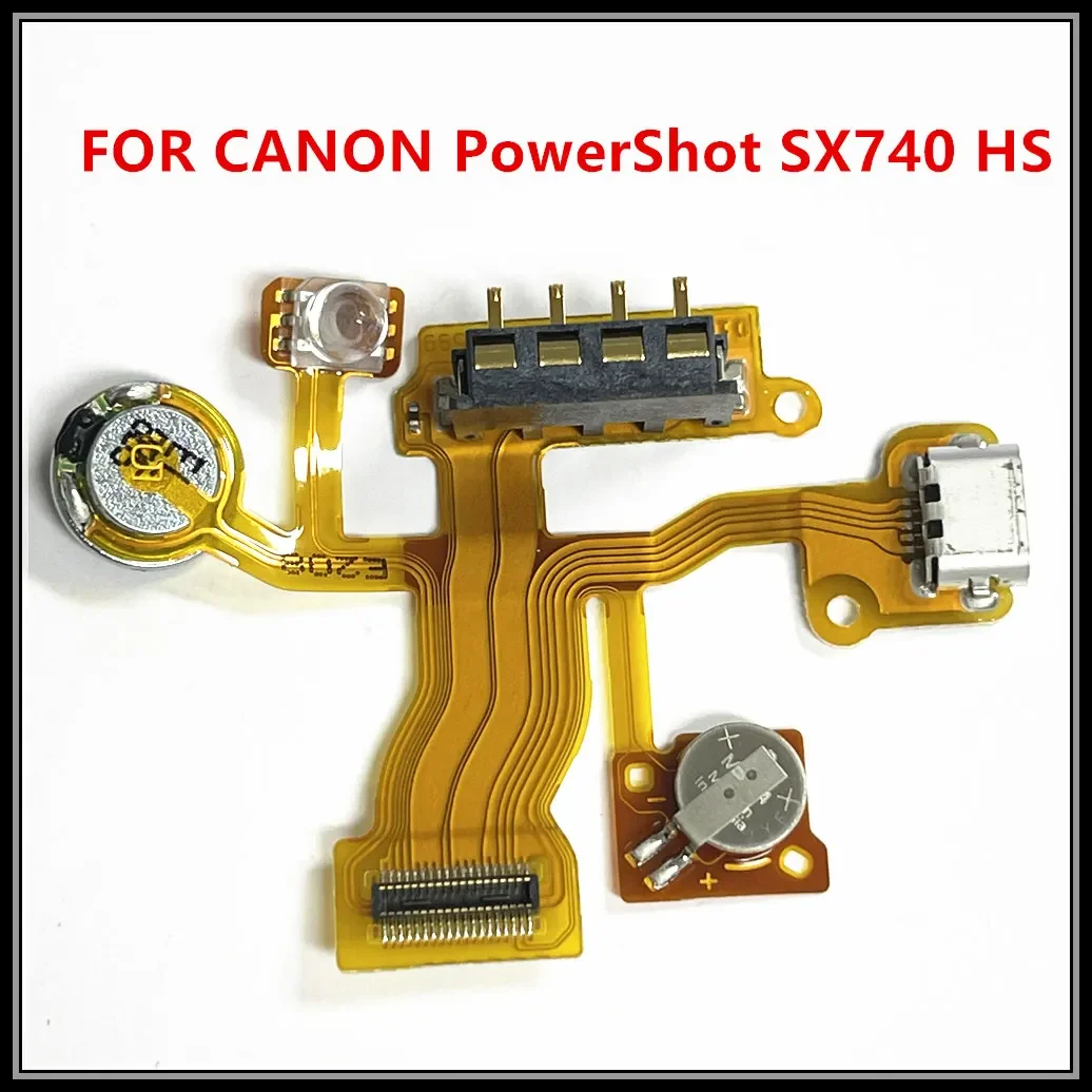 NEW Repair Parts Cable USB Interface For Canon PowerShot SX740 HS Battery contact point
NEW Repair Parts Cable USB Interface For Canon PowerShot SX740 HS Battery contact point