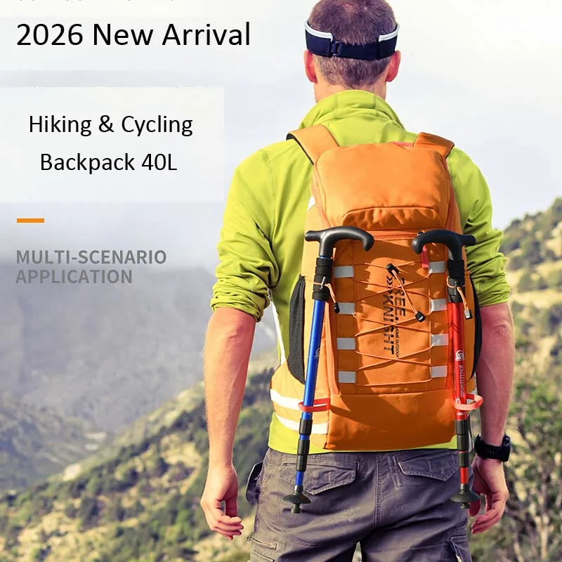 40L Hiking Cycling Backpack Lightweight Daypack Waterproof Travel Camping Bag Sport Packable Mountaineering Bag with Raincover
40L Hiking Cycling Backpack Lightweight Daypack Waterproof Travel Camping Bag Sport Packable Mountaineering Bag with Raincover