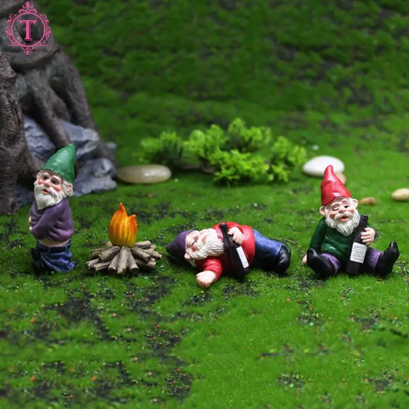 4pc/set Naughty Garden Dwarf Figurine Dress Up DIY Funny Outdoor Decor Durable Weatherproof Yard Ornaments Gift for Adults
4pc/set Naughty Garden Dwarf Figurine Dress Up DIY Funny Outdoor Decor Durable Weatherproof Yard Ornaments Gift for Adults