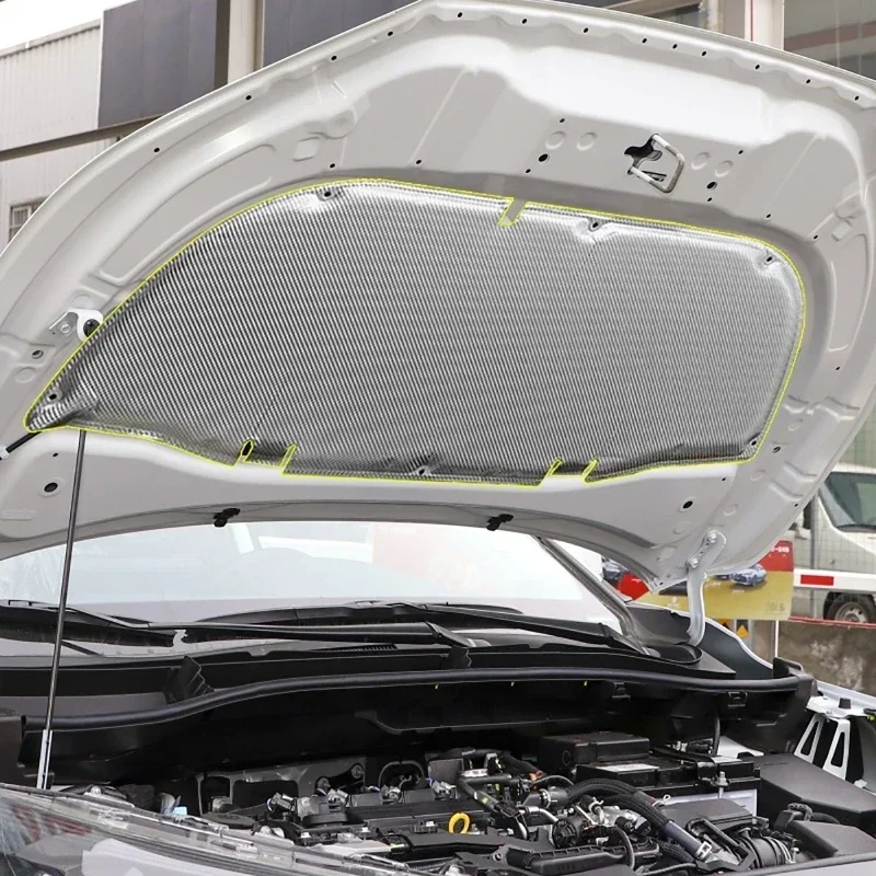 Car Front Engine Hood Sound Heat Insulation Cotton Pad Cover For Toyota Corolla Cross 2020-2022 Replacement Soundproof Heat Mat
Car Front Engine Hood Sound Heat Insulation Cotton Pad Cover For Toyota Corolla Cross 2020-2022 Replacement Soundproof Heat Mat