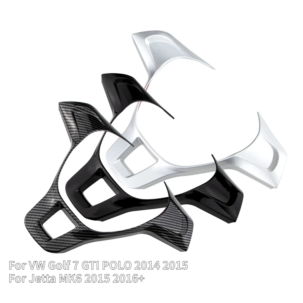 Car Steering Wheel Panel Cover Sequins for Volkswagen VW Golf 7 GTI MK7 POLO 2014 2015 Jetta MK6 2015 2016+ ABS Trim
Car Steering Wheel Panel Cover Sequins for Volkswagen VW Golf 7 GTI MK7 POLO 2014 2015 Jetta MK6 2015 2016+ ABS Trim