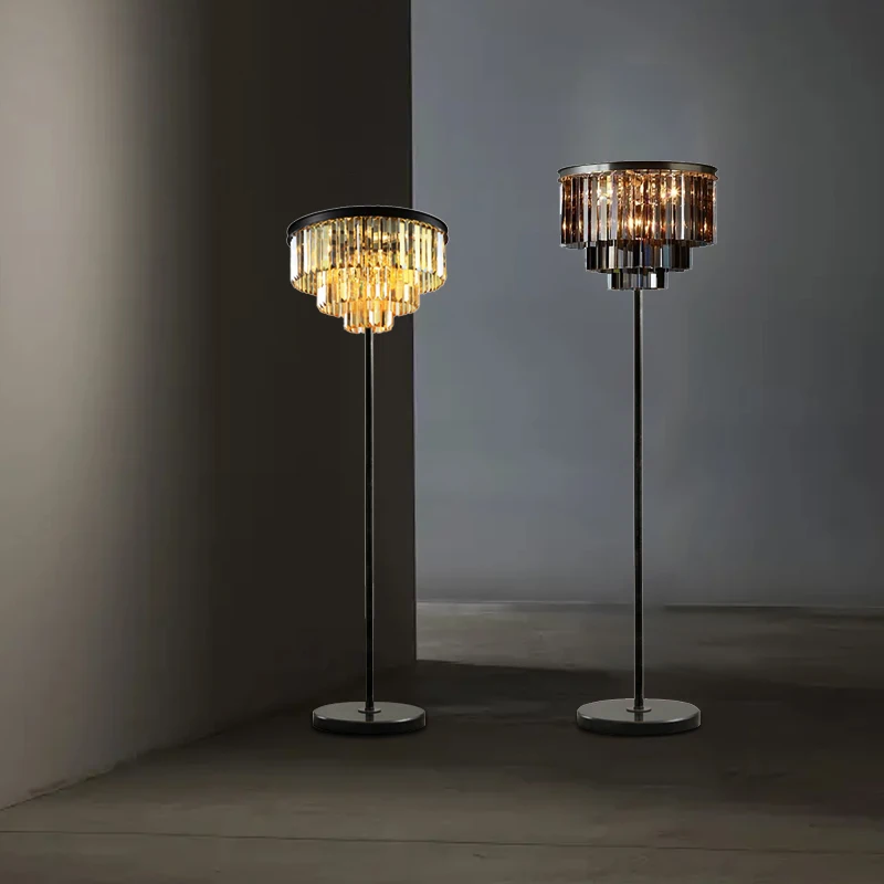 Gray Crystal Floor Lamps Luxury Led Home Decoration Amber Standard Light Living Room Bedside Appliance Standing Lighting 2025
Gray Crystal Floor Lamps Luxury Led Home Decoration Amber Standard Light Living Room Bedside Appliance Standing Lighting 2025