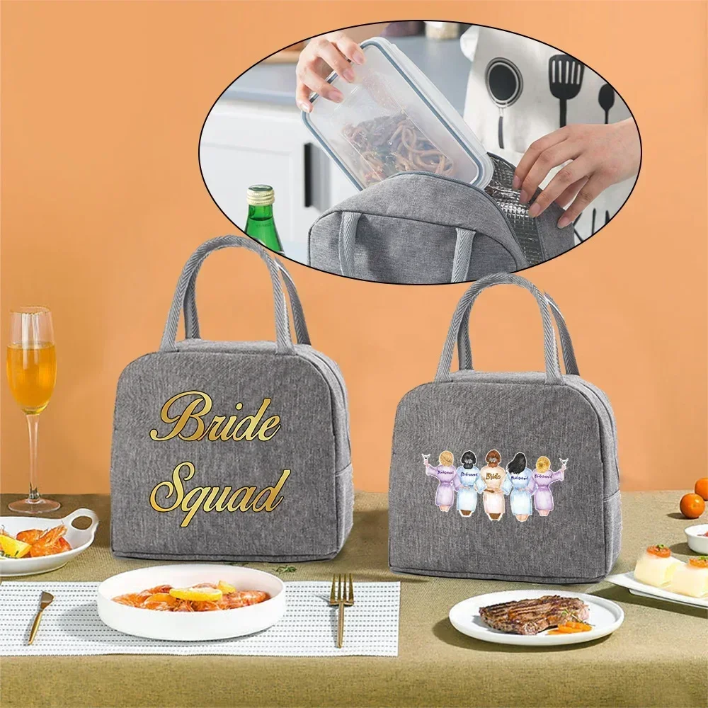 Ladies/Men Insulated Lunch Bag Portable Lunch Bag Canvas Insulated Storage Bags Reusable Food Organizer Bride Print Pattern
Ladies/Men Insulated Lunch Bag Portable Lunch Bag Canvas Insulated Storage Bags Reusable Food Organizer Bride Print Pattern