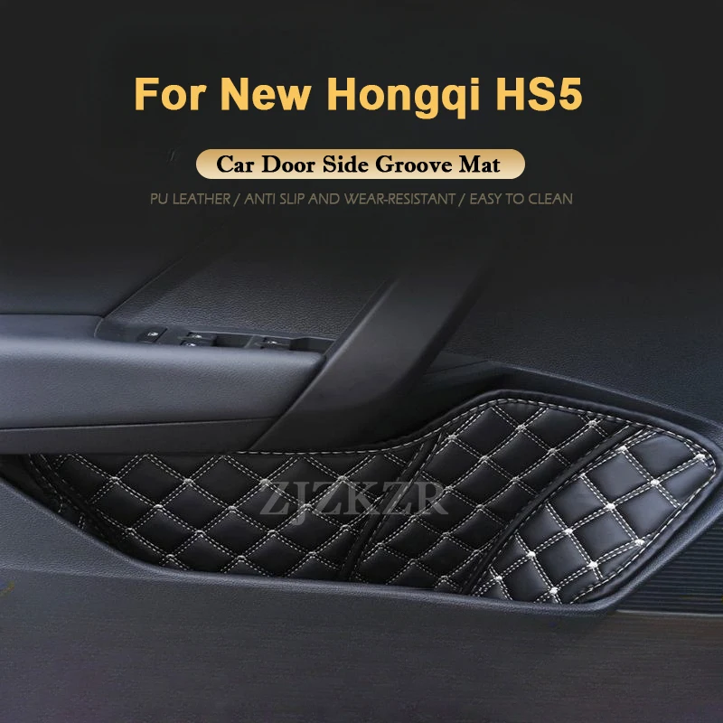 For Hongqi HS5 2019-2025 Car Door Side Groove Mat PU Leather storage box Front and Rear Door Tray Organizer Interior Accessories
For Hongqi HS5 2019-2025 Car Door Side Groove Mat PU Leather storage box Front and Rear Door Tray Organizer Interior Accessories