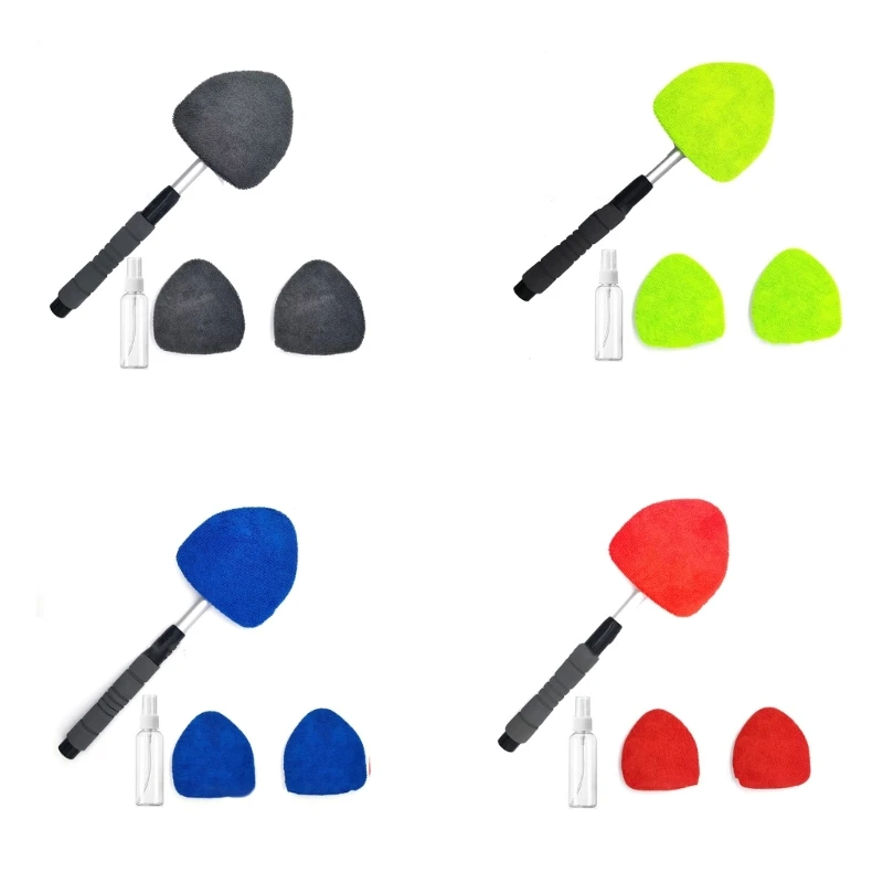 Windshield Cleaning Tool, Car Window Cleaner Windshield Cleaner with 3 Reusable and Washable Microfiber Pads F1CF
Windshield Cleaning Tool, Car Window Cleaner Windshield Cleaner with 3 Reusable and Washable Microfiber Pads F1CF