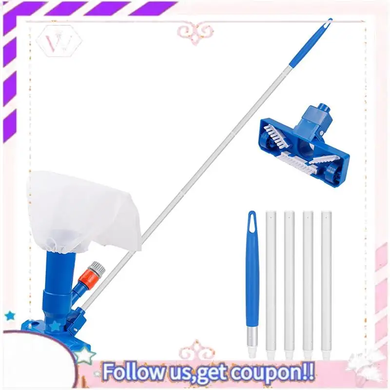 Y74A-Swimming Pool Cleaning Tools- Vacuum Cleaner With 5 Section Pole, Pond Fountain Disinfection System
Y74A-Swimming Pool Cleaning Tools- Vacuum Cleaner With 5 Section Pole, Pond Fountain Disinfection System