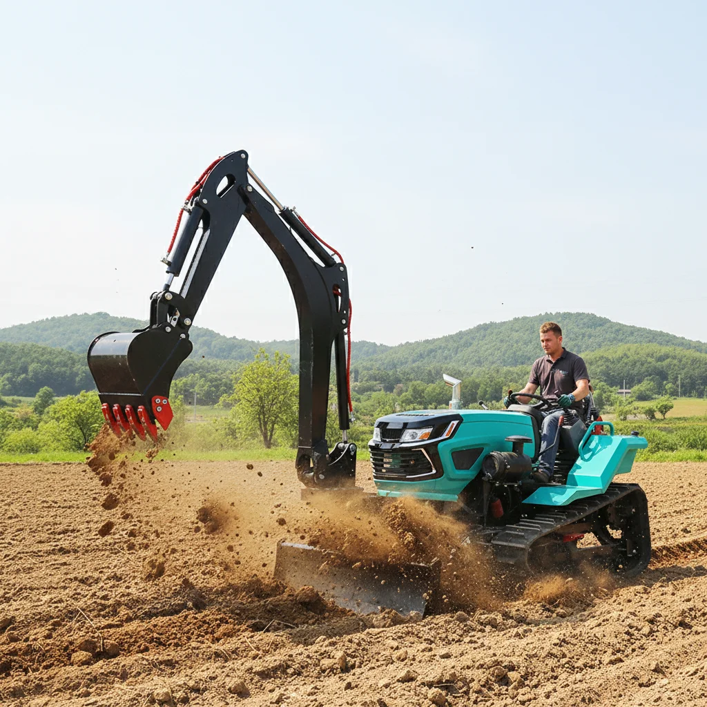 Grace Super Discount Mini Crawler Tractor With Excavator 25HP 35HP Diesel Farming Cultivator Equipment
Grace Super Discount Mini Crawler Tractor With Excavator 25HP 35HP Diesel Farming Cultivator Equipment