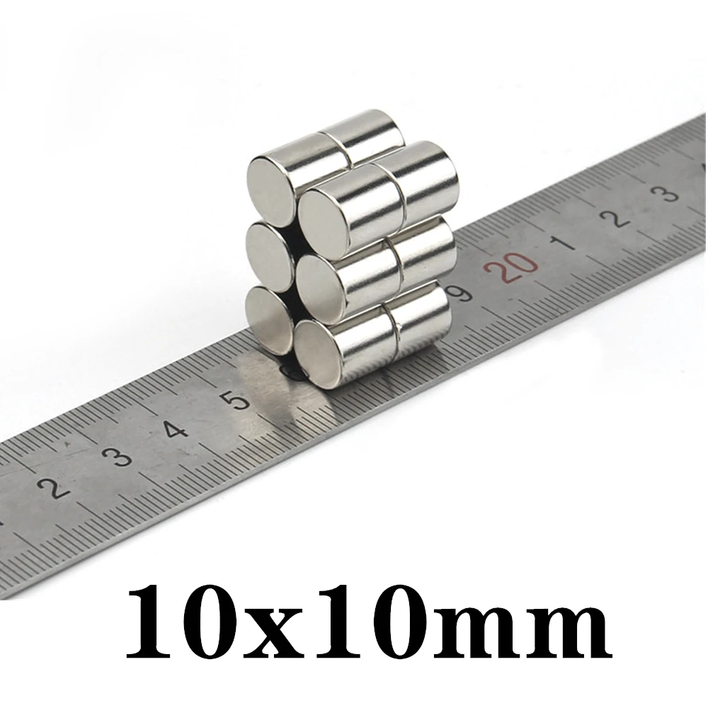 5-100pcs 10x10mm Magnet Small Round Magnet Strong magnets Rare Earth Neodymium Magnet 10*10mm
5-100pcs 10x10mm Magnet Small Round Magnet Strong magnets Rare Earth Neodymium Magnet 10*10mm