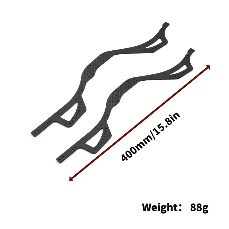 1 Pair Carbon Fiber Chassis Side Plates for Graphite Rock Crawler Axial SCX10 Pro RC CAR Upgraded Parts
1 Pair Carbon Fiber Chassis Side Plates for Graphite Rock Crawler Axial SCX10 Pro RC CAR Upgraded Parts